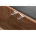 ТВ шкаф DKD Home Decor Коричневый Чёрный Натуральный Мрамор древесина акации 145 x 45 x 60 cm