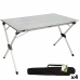 Folding Table Aktive Silver Aluminium 110 x 70 x 70 cm (4 Units)