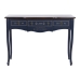 Console DKD Home Decor 110 x 40 x 79 cm Ceramic Brown Navy Blue Paolownia wood