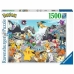 Puzle un domino komplekts Pokémon Classics Ravensburger 1500 Daudzums