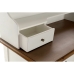 Pöytä DKD Home Decor Valkoinen Ruskea Paolownia wood (90 x 40 x 101 cm)
