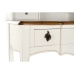Pöytä DKD Home Decor Valkoinen Ruskea Paolownia wood (90 x 40 x 101 cm)