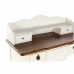 Desk DKD Home Decor White Brown Paolownia wood (90 x 40 x 101 cm)
