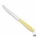 Asztali kés Arcos Sárga Rozsdamentes acél polipropilén (12 egység)