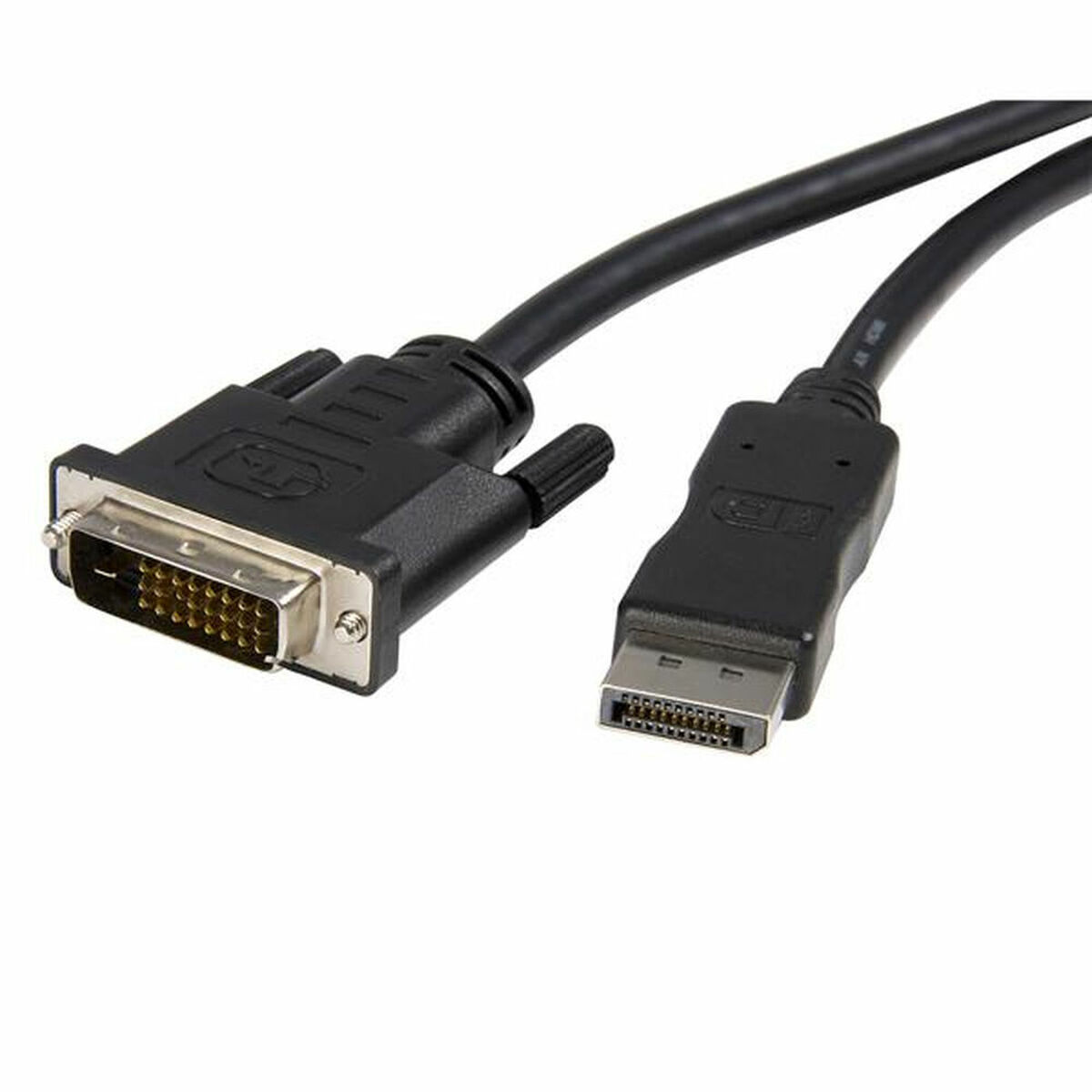 DisplayPort til DVI kabel Startech DP2DVIMM10 Sort
