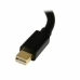 Адаптер за мини DisplayPort към DisplayPort Startech MDP2DPMF6IN          Черен