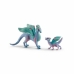 Papp Schleich Flower dragon with its little one