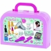 Детски Фризьорски Комплект Ecoiffier Retro Beauty Suitcase + 18 месеца 14 Части