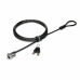 Kabel mit Vorhängeschloss Kensington K65020EU Schwarz
