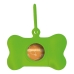 Zásobník na sáčky pre domáce zvieratá United Pets Bon Ton Neon pes zelená (8 x 4,2 x 5 cm)