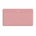 Keyboard Logitech AZERTY French Pink