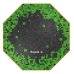 Spēļu Paklājiņš Huzaro HZ-FloorMat 4.0 Pixel Zaļš