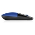 Vezeték nélküli Egér HP Z3700 Kék Fekete Monokróm