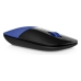 Bežični miš HP Z3700 Plava Crna Jednobojni