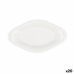 Snack bakke Quid Select Hvid Plastik 17 x 9,5 x 2 cm (20 enheder)