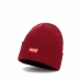 Sports Hat Levi's Batwing Embroidered Beanie Red One size