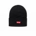 Sports Hat Levi's Batwing Embroidered Beanie Black One size