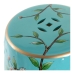 Stranska miza DKD Home Decor Modra Porcelan 35 x 35 x 45 cm