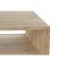 Table DKD Home Decor 99 x 59 x 38 cm Sapin Naturel Aluminium