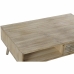 Table DKD Home Decor 99 x 59 x 38 cm Sapin Naturel Aluminium
