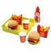 Súprava s hračkárskym jedlom Ecoiffier Hamburger Tray 
