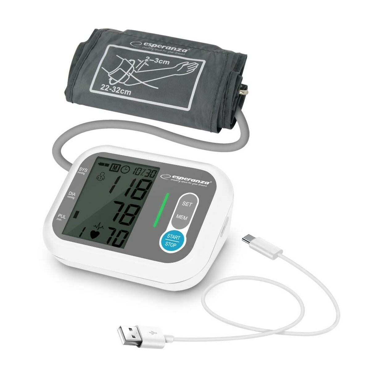Bloeddrukmeter arm Esperanza ECB005