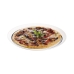 talíř na pizzu Luminarc Firend's Time Bistro Bílý Černý Sklo Ø 32 cm (12 kusů)