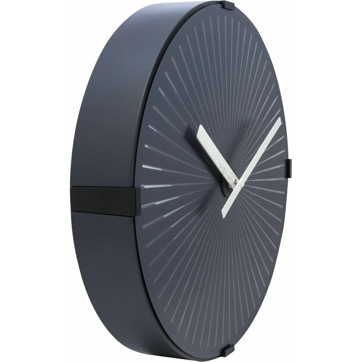 Vægur Nextime Sort 30 cm