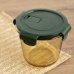 Ερμητικό Κουτί Γεύματος Bidasoa Infinity Στρογγυλή 700 ml Κίτρινο Γυαλί (12 Μονάδες)