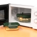 Lunchbox hermetisch Bidasoa Infinity karriert 1,1 L Gelb Glas (12 Stück)