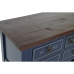Konzola Home ESPRIT Rjava Mornarsko modra Les pavlovnije 103 x 35 x 80 cm