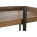 Planken Home ESPRIT Bruin Zwart Hout Metaal 150 x 40 x 181 cm