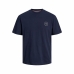 Kortærmet T-shirt til Mænd Jack & Jones lushield Blå Mænd