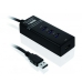USB извод Ibox IUH3FB Черен