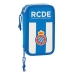 Creion dublu RCD Espanyol Albastru Alb 12.5 x 19.5 x 4 cm (28 Piese)
