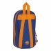Zīmuļu futrālis Mugursoma Valencia Basket M747 Zils Oranžs 12 x 23 x 5 cm (33 Daudzums)