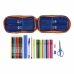 Pernica ruksak Valencia Basket M747 Plava Oranžna 12 x 23 x 5 cm (33 Dijelovi)