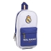 Backpack Pencil Case Real Madrid C.F. 1 Blue White 12 x 23 x 5 cm