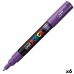 huopakärkiset kynät POSCA PC-1M Violetti (6 osaa)