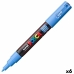 Felt-tip pens POSCA PC-1M Sky blue (6 Units)
