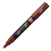 Felt-tip pens POSCA PC-1M Brown (6 Units)