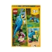 Playset Lego Creator 31136 Exotic parrot with frog and fish 3 in 1 253 Pezzi
