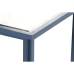 Consolă Home ESPRIT Albastru Metal Oglindă 108 x 36 x 80 cm
