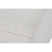 Bench Home ESPRIT White Polyester MDF Wood 60 x 60 x 36 cm