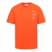 Heren-T-Shirt met Korte Mouwen Kappa Kemilia Oranje