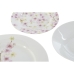 Набор посуды Home ESPRIT Белый Зеленый Розовый Фарфор 18 Предметы 27 x 27 x 2 cm