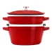 Pentola Zwilling La Cocotte Rosso Ferro Fuso Ø 24 cm