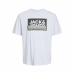 Child's Short Sleeve T-Shirt Jack & Jones logan White