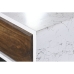 Konsola DKD Home Decor Metal Biały Drewno mango 105 x 35 x 77 cm