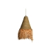 Loftslampe DKD Home Decor Natur Jern 50 W Jute (44 x 44 x 67 cm)